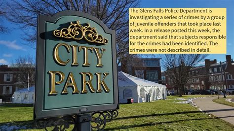 Glens Falls police investigating youth crime series